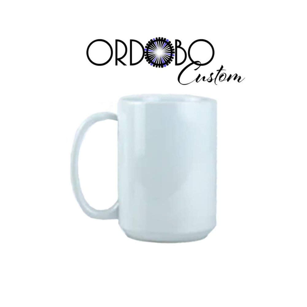 LIVE Pressed 15oz Ceramic Mug - All Sales Final